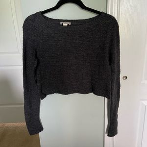 cropped sweater